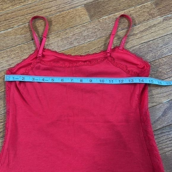 ELLE Women's Red Tank Top Size S - Picture 10 of 11